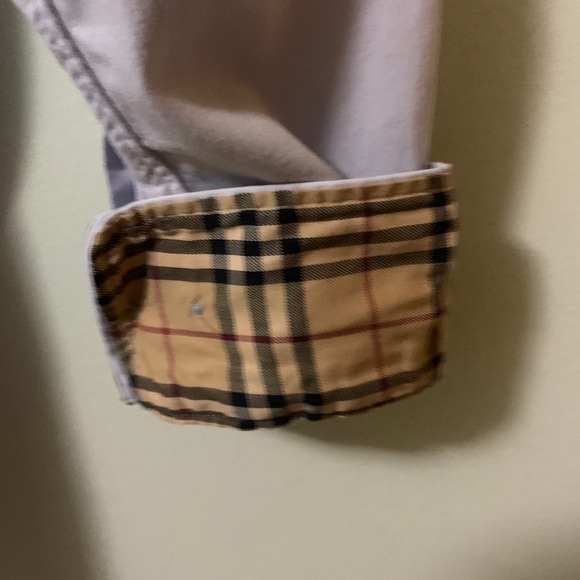 Burberry - Light Blue Long Sleeve Button Shirt - Picture 3 of 6